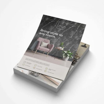 A6 Flyer for furniture