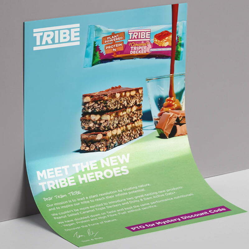 Printed Gloss Tribe Snack Flyer