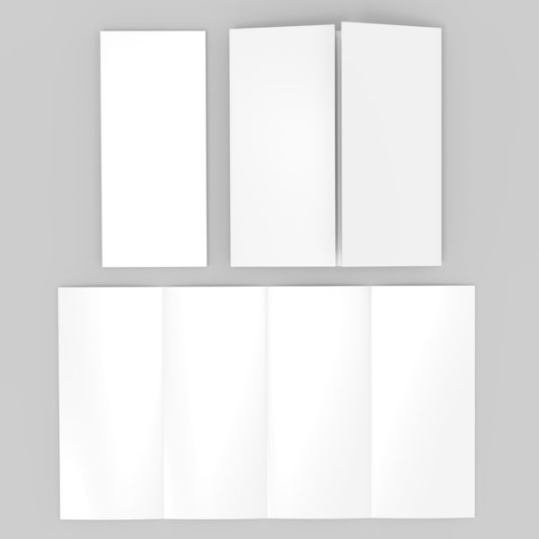 closed gate fold layout